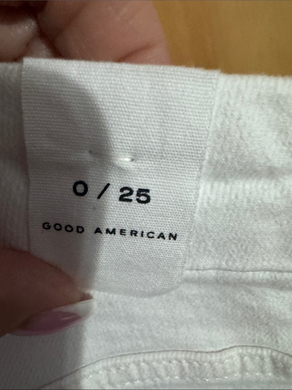 NEW WITH TAGS Good American White Straight-Leg Jeans - Picture 5 of 8